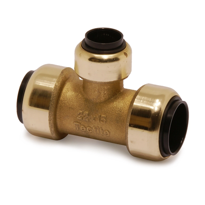 VSH Tectite Air - Teu redus 3 x push (DN15–DN25)