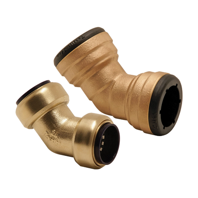 VSH Tectite - Cot 45° 2 x push DN32 (Ø35 mm)