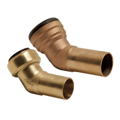 VSH Tectite - Cot 45° push x capăt țeavă DN32 (Ø35 mm)