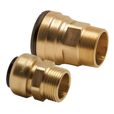 VSH Tectite - Niplu drept push x filet exterior (DN32–DN50)