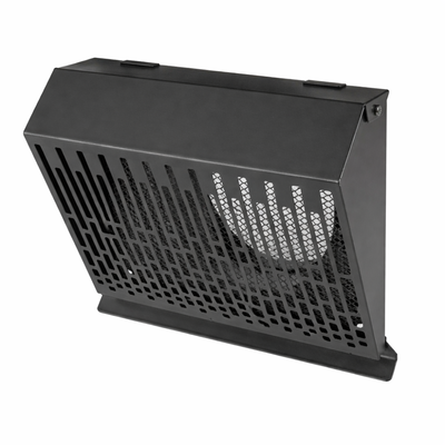 Grilă exterioară evacuare aer, metalică, cu plasă de protecție și picurător  Ø125–Ø200