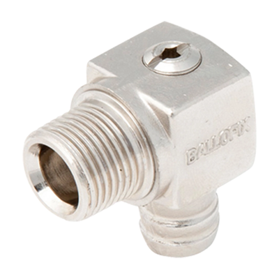 Broen Ballofix – Robinet cu bilă unghiular de golire radiator, R ½″ × G ⅛″, DN10R