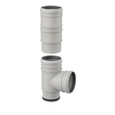 HAAS - Ramificație glisantă T OHA-HTEA „Myriam”, DN 110/110, 87°