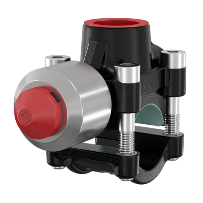 Flamco - Colier de branșare pentru conducte din oțel, din fontă maleabilă DN15 - 80