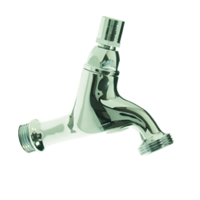 VSH - Robinet cu aerator NEN DA, fără cheie, G1/2"xG3/4", PN10, alamă cromată