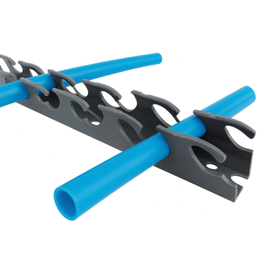 WINKLER TECHNIK – Șină pentru țeava de încălzire în pardoseală Ø8–10 mm JetRail JR812T (2 m)