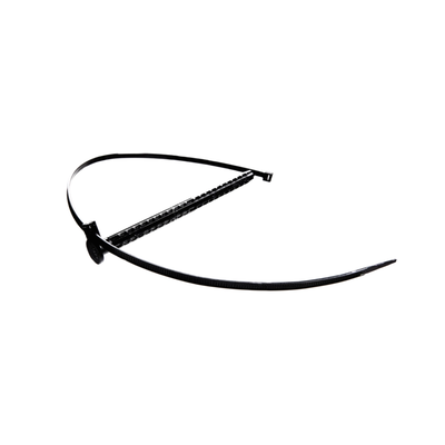 WINKLER TECHNIK – Sistem de fixare din plastic cu cui și bride pentru țevi sau cabluri, lungime 60–120 mm (100 buc.)