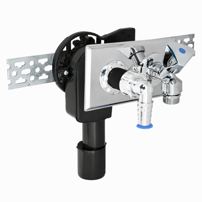 HAAS - Sifon încastrat OHA 4060 DN 40/50 pentru mașină de spălat, montaj orizontal