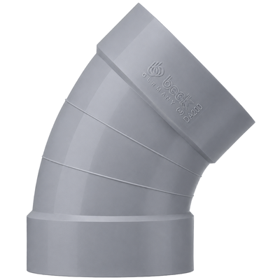 BECK - Cot de ventilație la 45° din PPs DN200