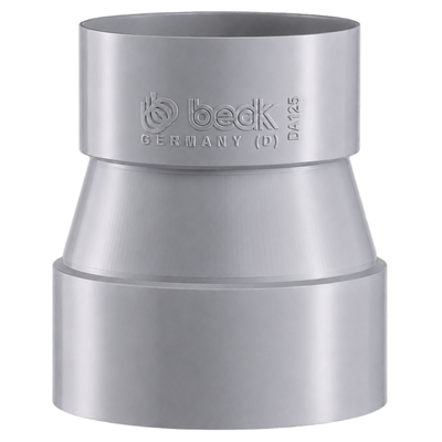 BECK - Reducție concentrică de ventilație din PPs DN160 – DN125