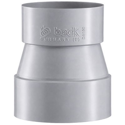 BECK - Reducție concentrică de ventilație din PPs DN200 – DN160