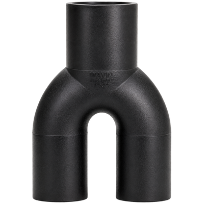 ASPOL - Ramificație Y redusă electrofuziunală HDPE100, Ø40 × Ø32 × Ø32 mm