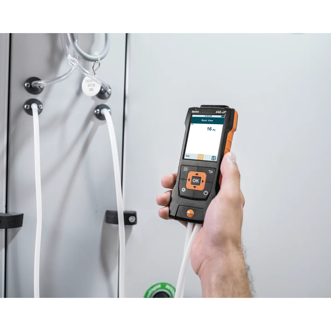 Testo 400 -  delta P - Set 2 pentru viteza aerului cu Bluetooth