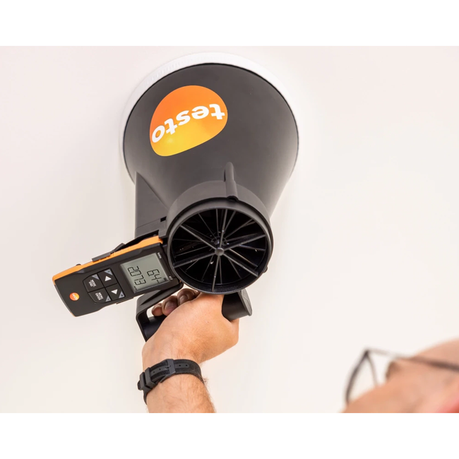 Testo 417 set 1 - Anemometru cu elice și pâlnii de măsurare