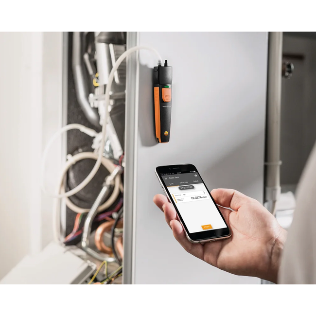 Testo 510i - Manometru diferențial cu Bluetooth și aplicație pentru mobil