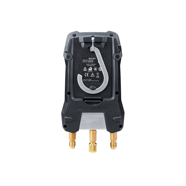 Testo 550s Set smart cu furtunuri - Manifold digital inteligent cu sonde de temperatură wireless și set de 3 furtunuri de umplere