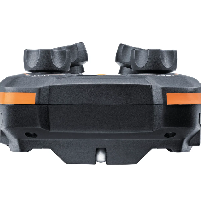 Testo 557s - Set Vacuum Smart cu furtunuri - Manifold digital inteligent cu sonde wireless de temperatură și vacuum plus set de 4 furtunuri