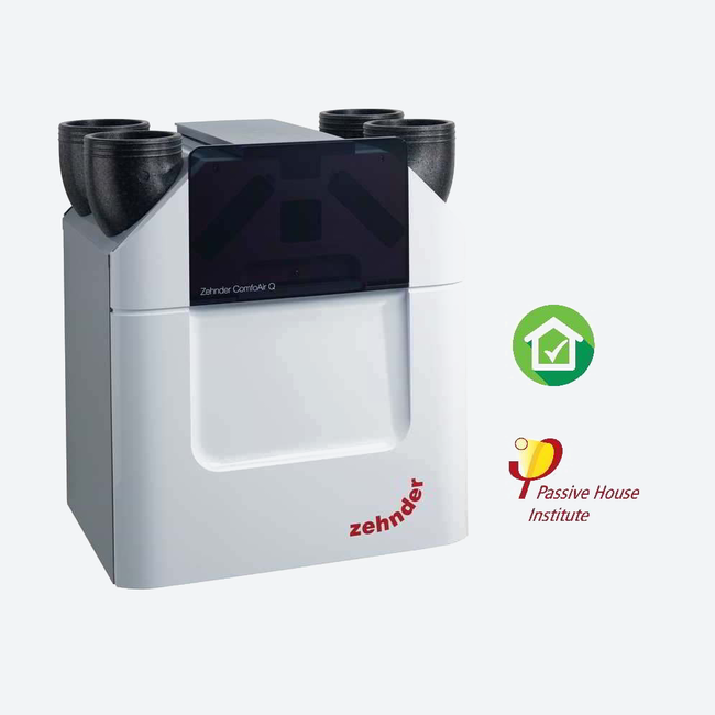 Zehnder - ComfoAir Q600 ST - Unitate de ventilație cu recuperare de căldură
