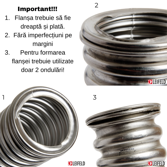 LEIFELD - Țeavă de inox flexibilă EUROTIS CSST - 30m