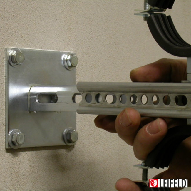 LEIFELD - Placă de perete pentru profil - C