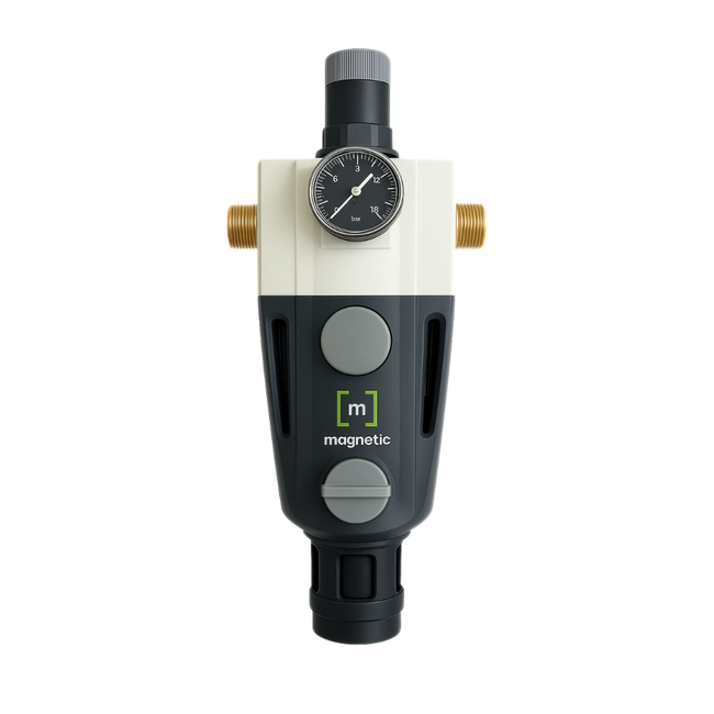 MAGNETIC - Stație de filtrare (RFF24P) (cu regulator de presiune)