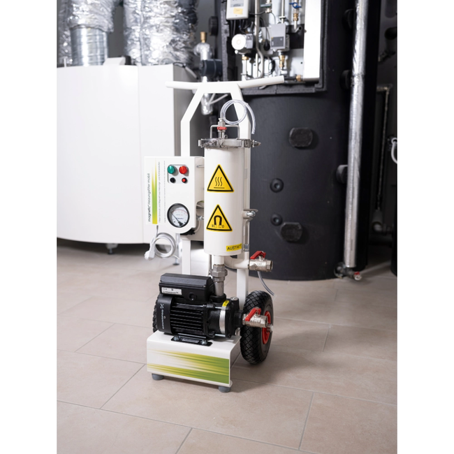 MAGNETIC - Stație mobilă de filtrare pentru sistemele de încălzire HWF-1