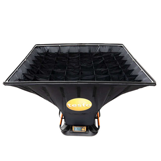 Pâlnie debit 1200 x 1200 mm - pentru Testo 420