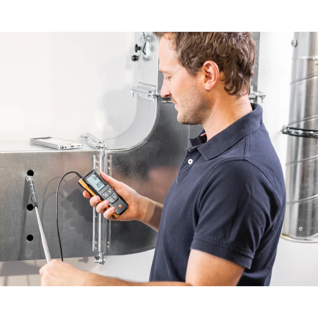 Testo 416 - Anemometru digital cu elice de 16 mm cu conexiune la aplicație
