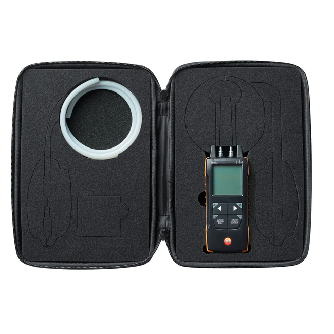 Testo 512-2 - Instrument digital de măsurare a presiunii diferențiale cu conexiune la aplicație