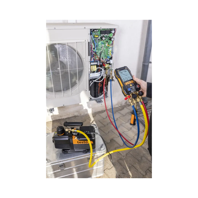 Testo 565i - Pompă de vacuum inteligentă pentru evacuări automate, 7 CFM (198 l/min)