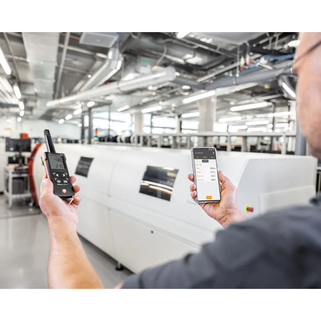 Testo 625 - Termohigrometru digital cu conexiune la aplicație