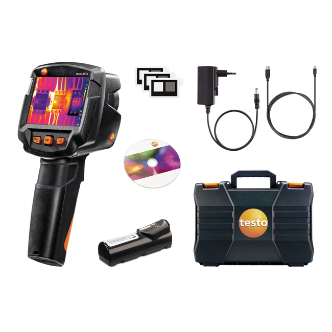 Testo 871s - Cameră de termoviziune cu aplicație pentru mobil