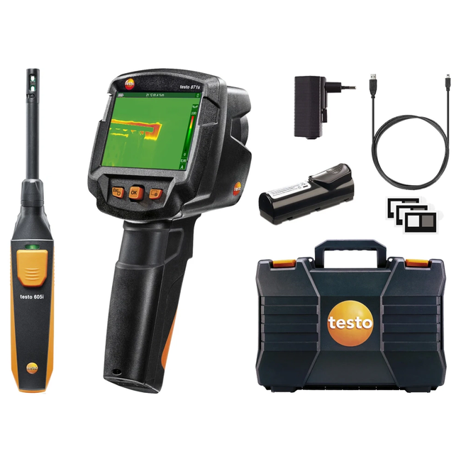 Testo 871s - Set smart pentru identificarea mucegaiului
