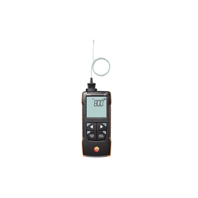Testo 925 - Instrument de măsurare a temperaturii pentru TC Tip K cu conexiune la aplicație