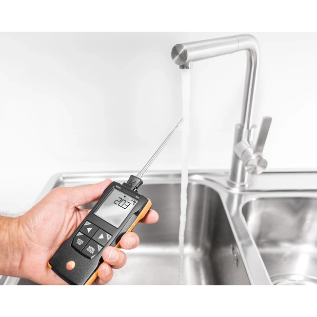 Testo 925 - Instrument de măsurare a temperaturii pentru TC Tip K cu conexiune la aplicație