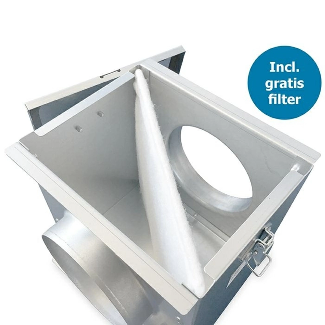 Cutie filtrantă cu filtru G3 inclus
