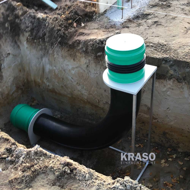 KRASO - Sistem de inserție cu protecție pe perioada construcției - NFE - Basis (⌀200 - 315 mm )