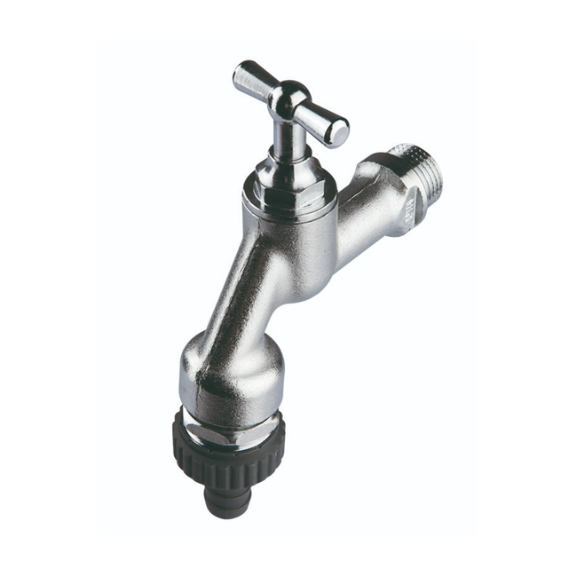 Seppelfricke - Robinet combinat cu Robinet de aerisire și antiretur G1/2 x G3/4 (DN15), alamă cromată / mat