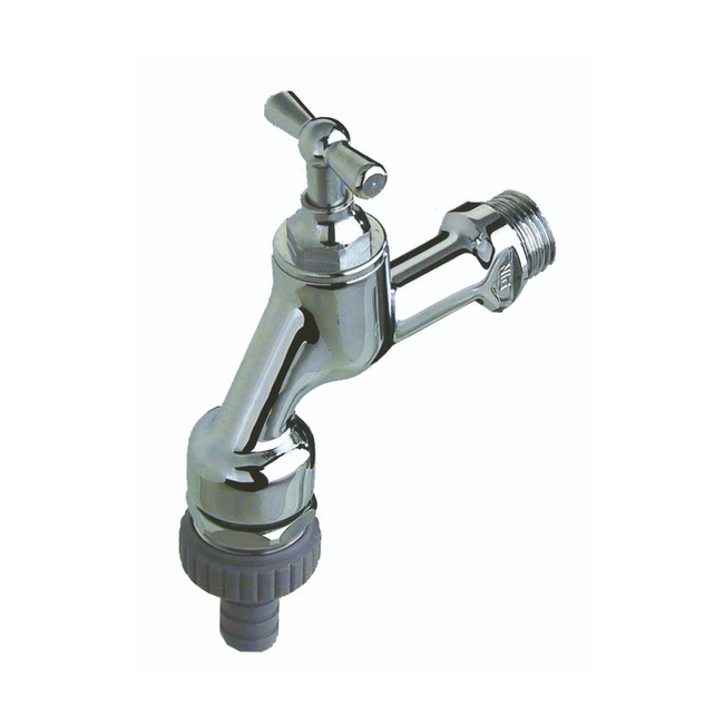 Seppelfricke - Robinet combinat cu Robinet de aerisire și antiretur G1/2 x G3/4 (DN15), alamă cromată / mat