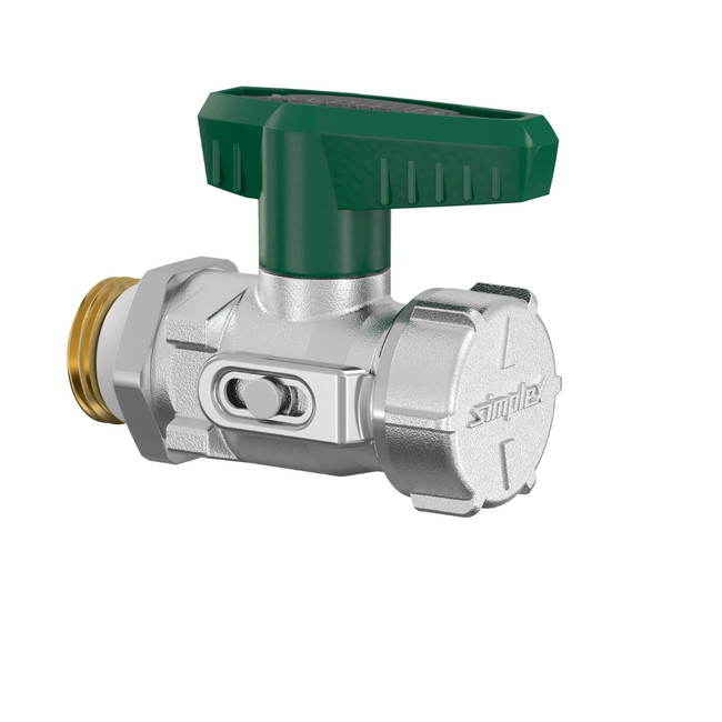 Flamco Simplex - Robinet KFE-KH DVGW D cu filet exterior G 1/2" - G 3/4"