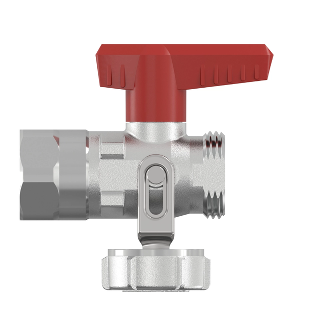 Flamco Simplex - Robinet KFE-KH F - D cu filet interior Rp 1/2" și racord G 3/4"