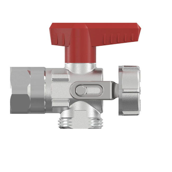 Flamco Simplex - Robinet KFE-KH F - E cu filet interior Rp 1/2" și racord G 3/4"