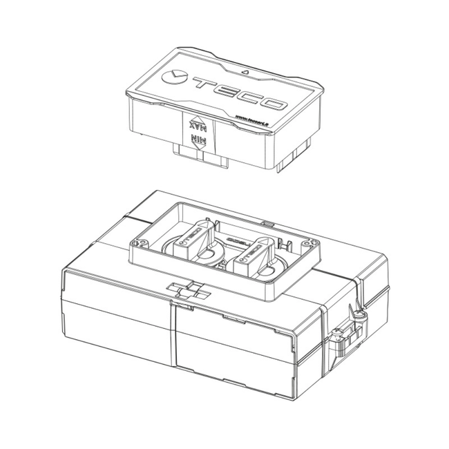 TECO K4.0 Kit de 2 robineți de izolare