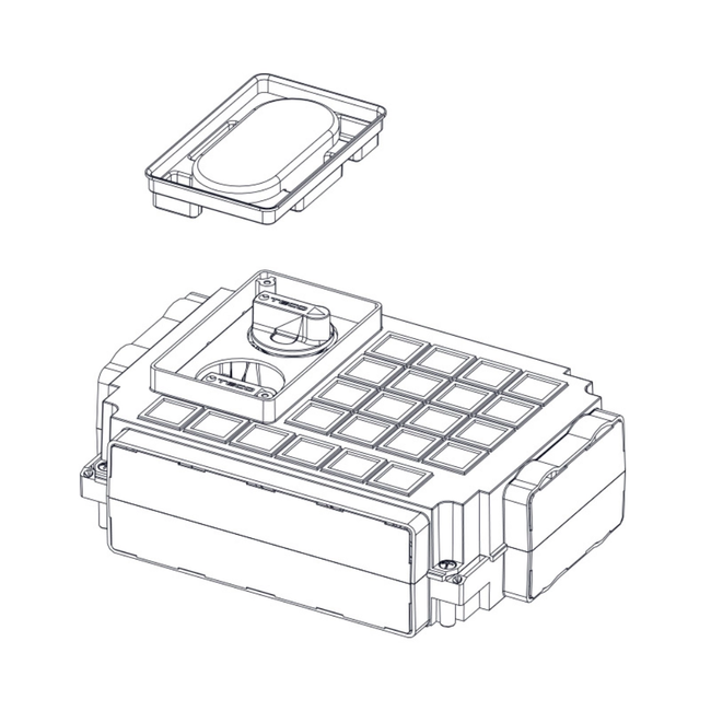 TECO K4.2 kit distribuitor pentru apă potabilă cu robineți de izolare DN15 - F13