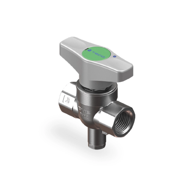 TECO T4 - Robinet universal cu bilă de închidere tip “Top Entry” cu conexiune F/F filetată DN 15 - 25