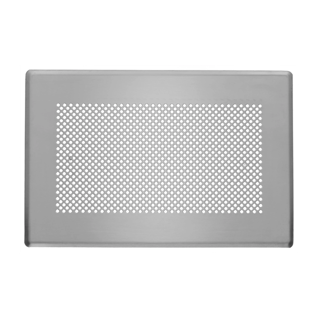 Zehnder - Grilă decorativă ComfoGrid Veneția 300 x 200 mm, oțel inoxidabil