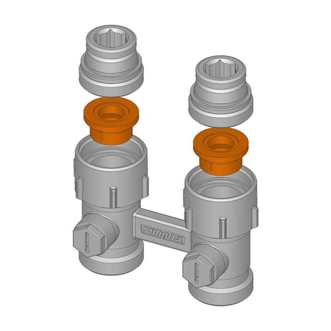 Flamco Simplex - Inserție VL pentru H-Module și ventile individuale