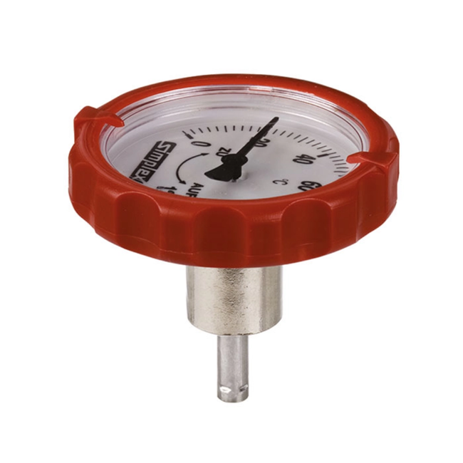 Flamco Simplex - Mâner termometru lung TG-R pentru robineți sferici Simplex DN 20–50