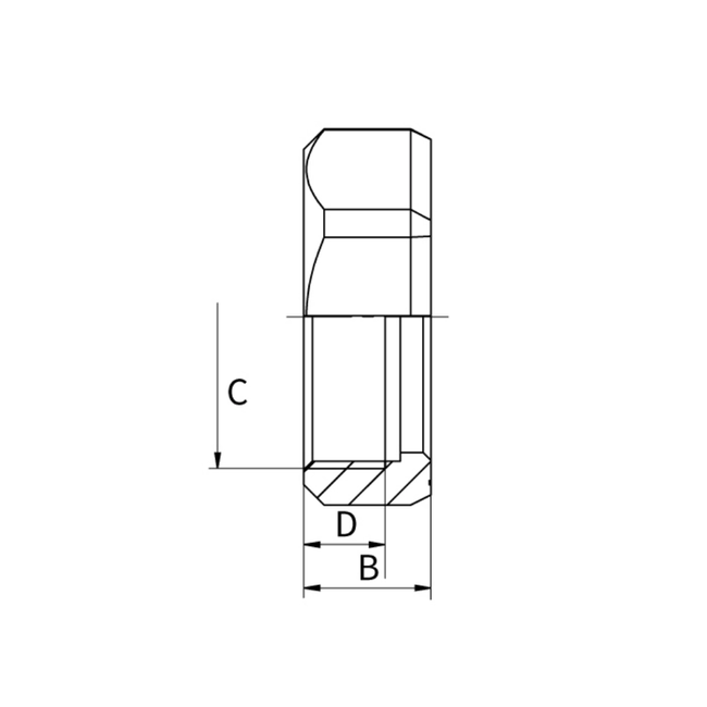 Flamco Simplex - Piuliță olandeză pentru robinet cu bilă pompă DN 25–32