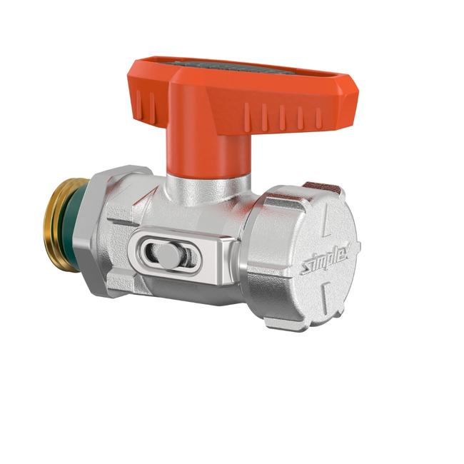 Flamco Simplex - Robinet KFE-KH Solar D cu filet exterior G 1/2" - G 3/4"